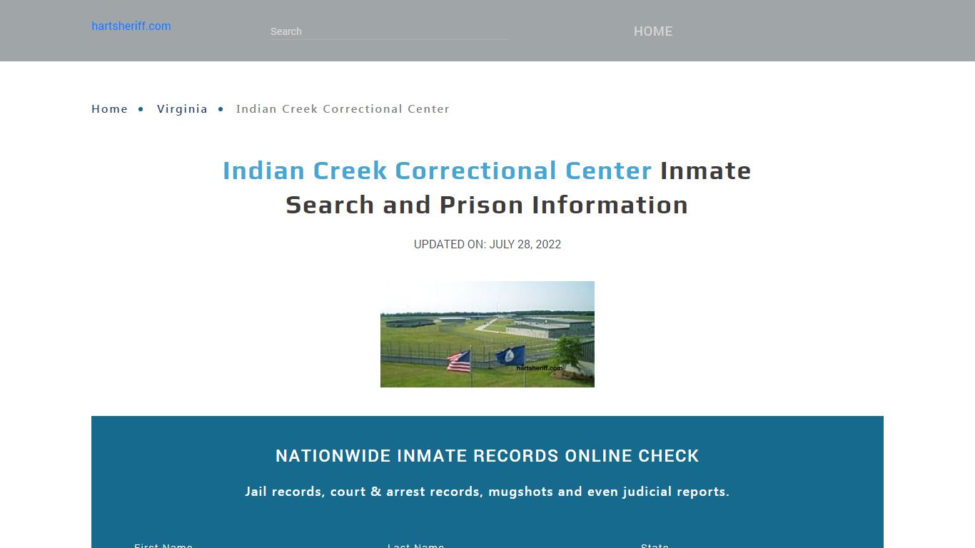 Indian Creek Correctional Center Inmate Search, Visitation, Phone no ...